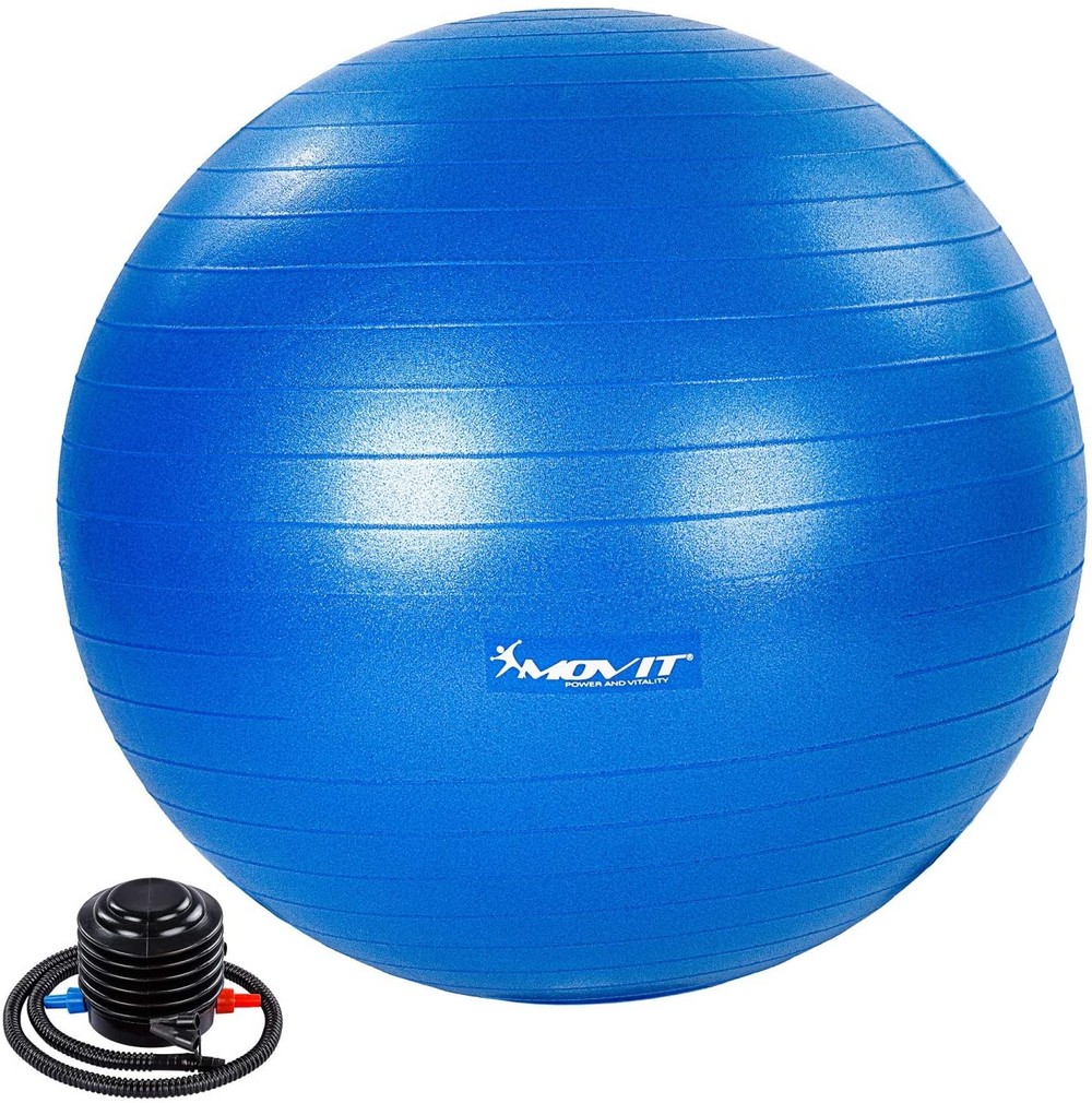 Пример шара для фитнеса под названием фитбол и медбол